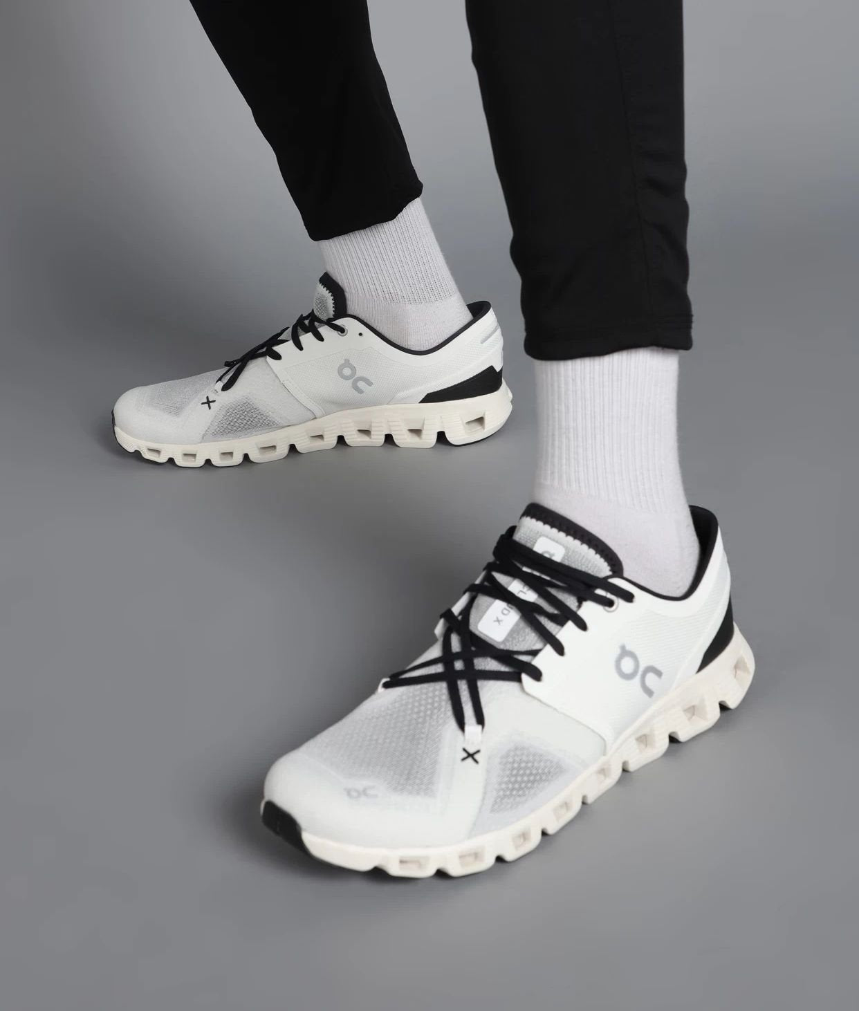 On Cloud X 3 White Training Shoes