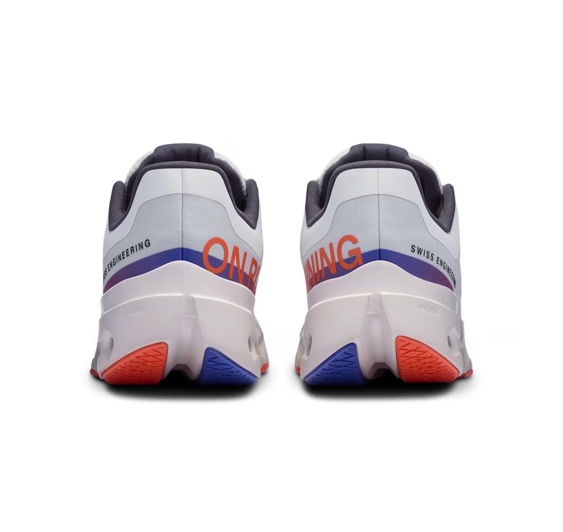 On Women's Cloudsurfer Next White/Flame Running Shoes