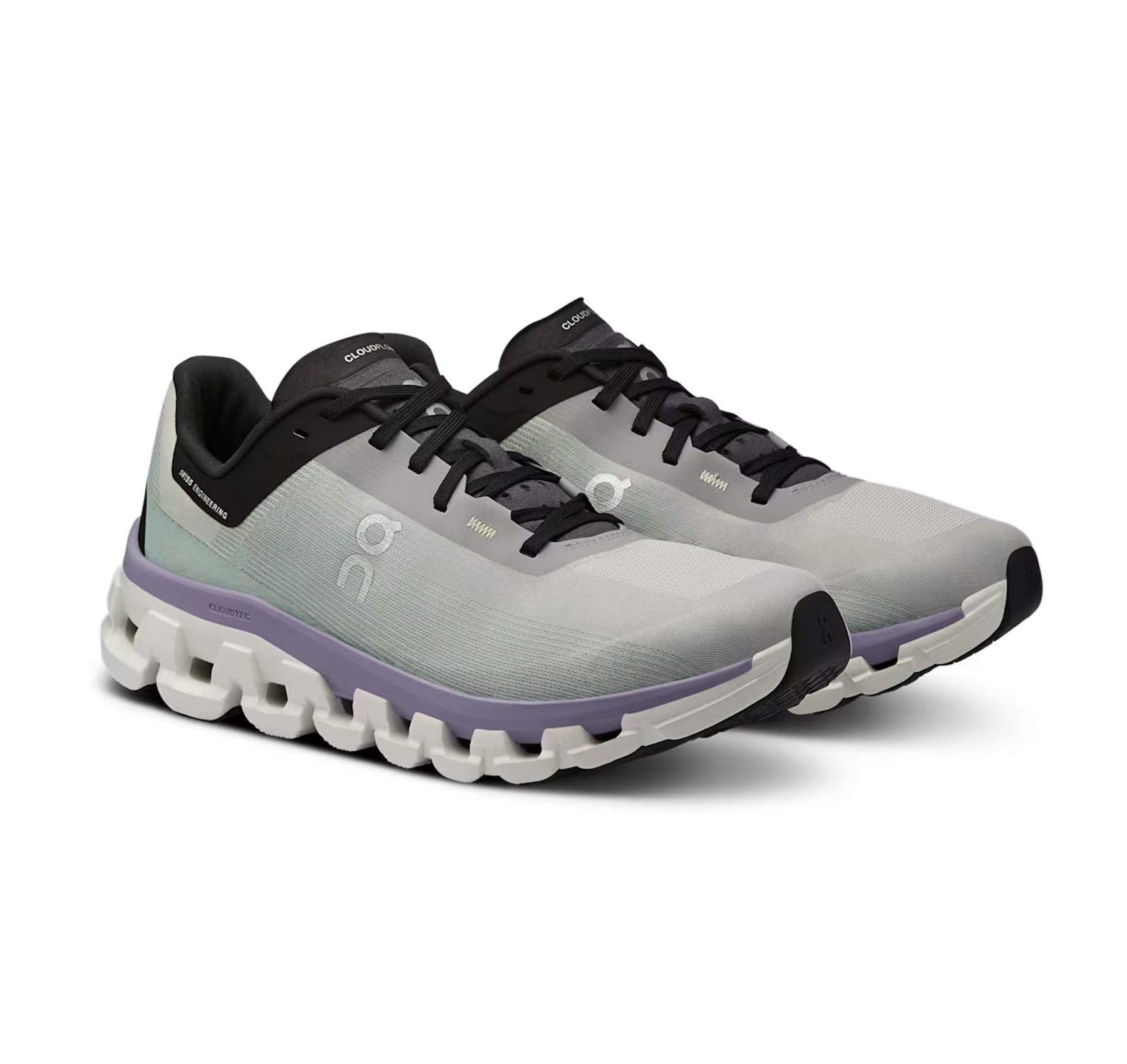 On Women's Cloudflow 4 Fade/Wisteria Running Shoes