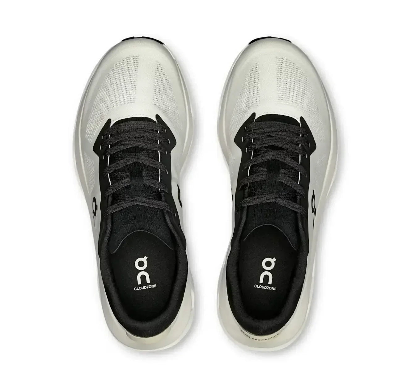 On Women's Cloudzone Ice/Black Lifestyle Sneakers