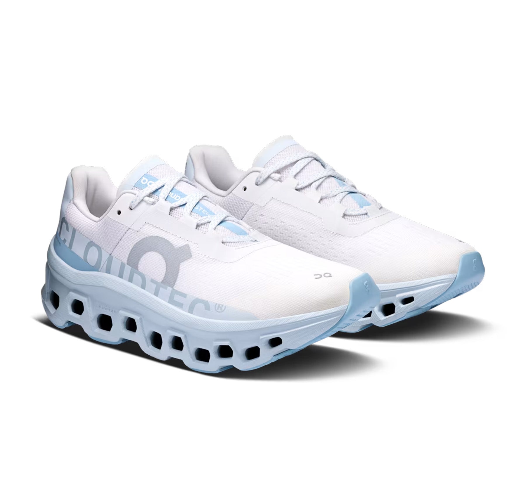 On Women's Cloudmonster Frost/Wash Running Shoes