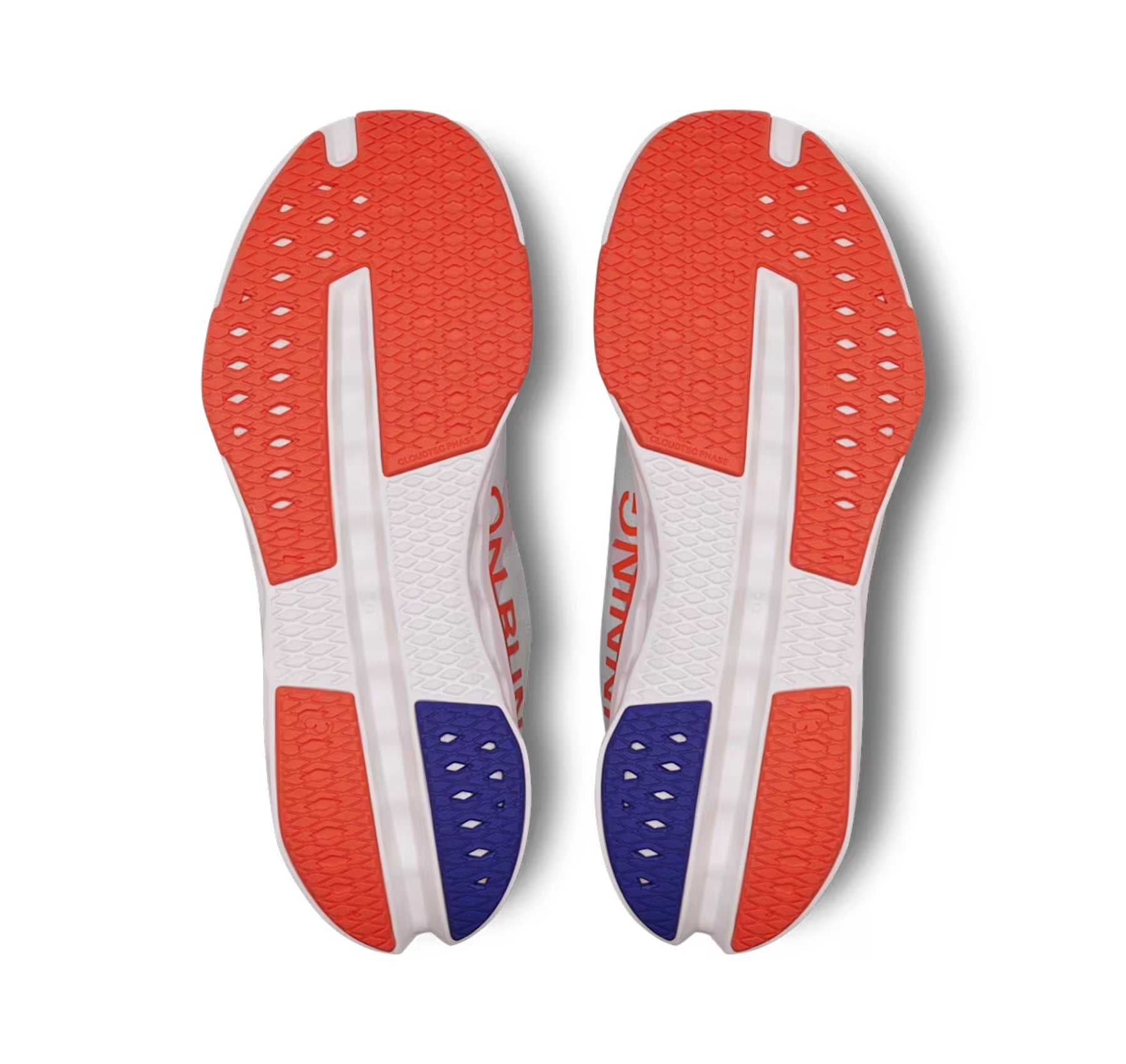 On Women's Cloudsurfer Next White/Flame Running Shoes