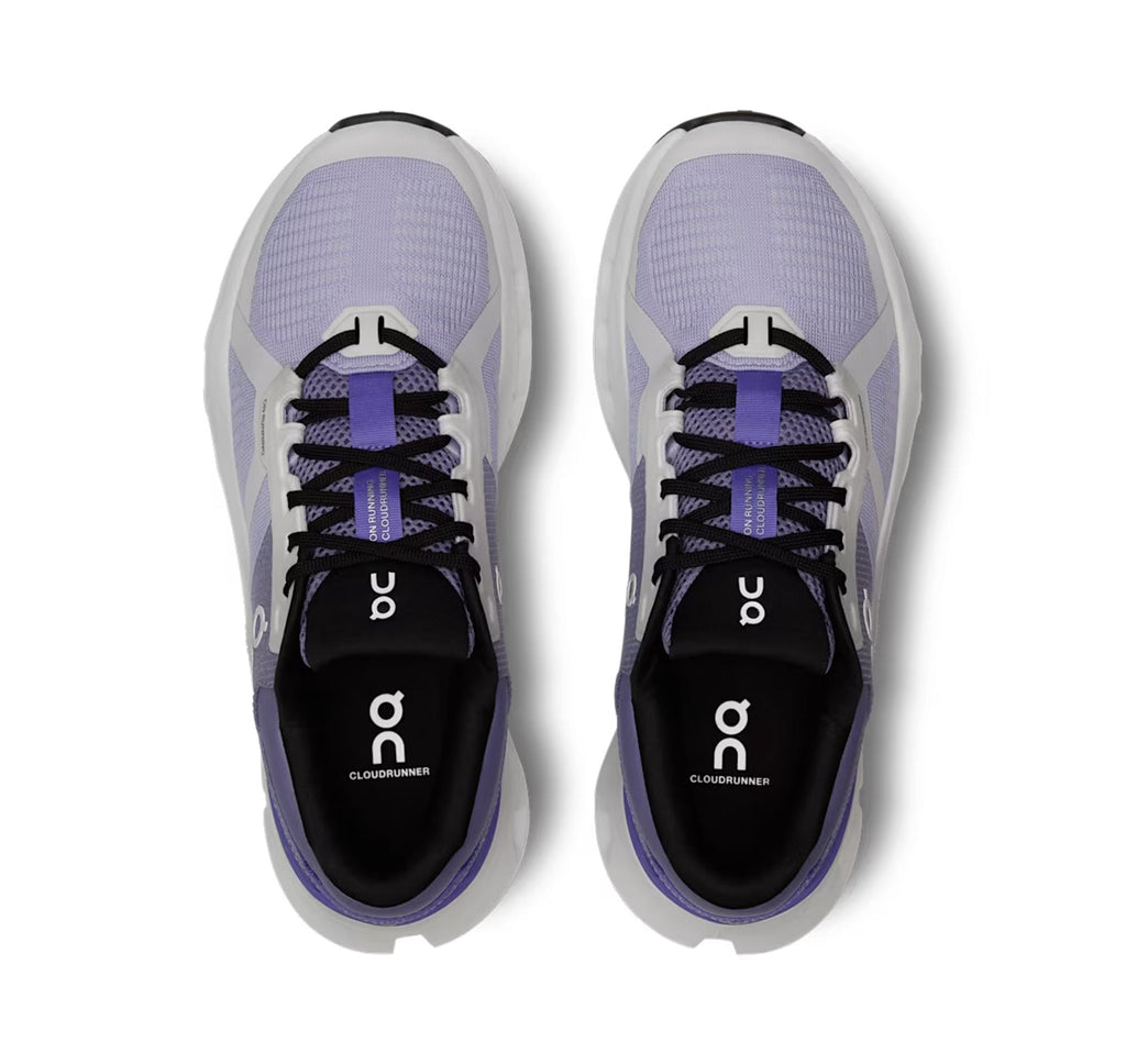 On Women's Cloudrunner 2 Nimbus/Blueberry Running Shoes