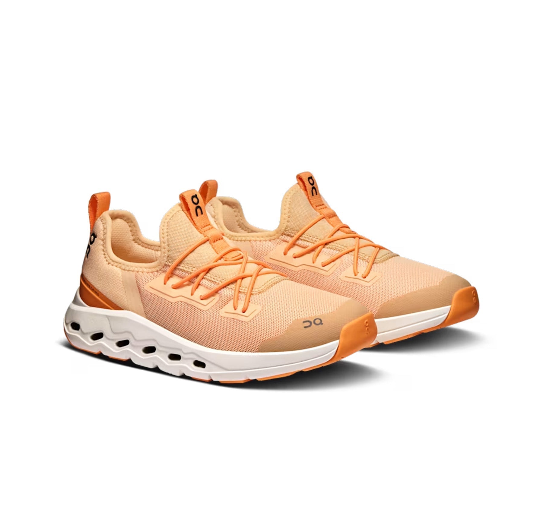 On Little Kids' Cloudleap Tangerine/Blonde Athletic Shoes