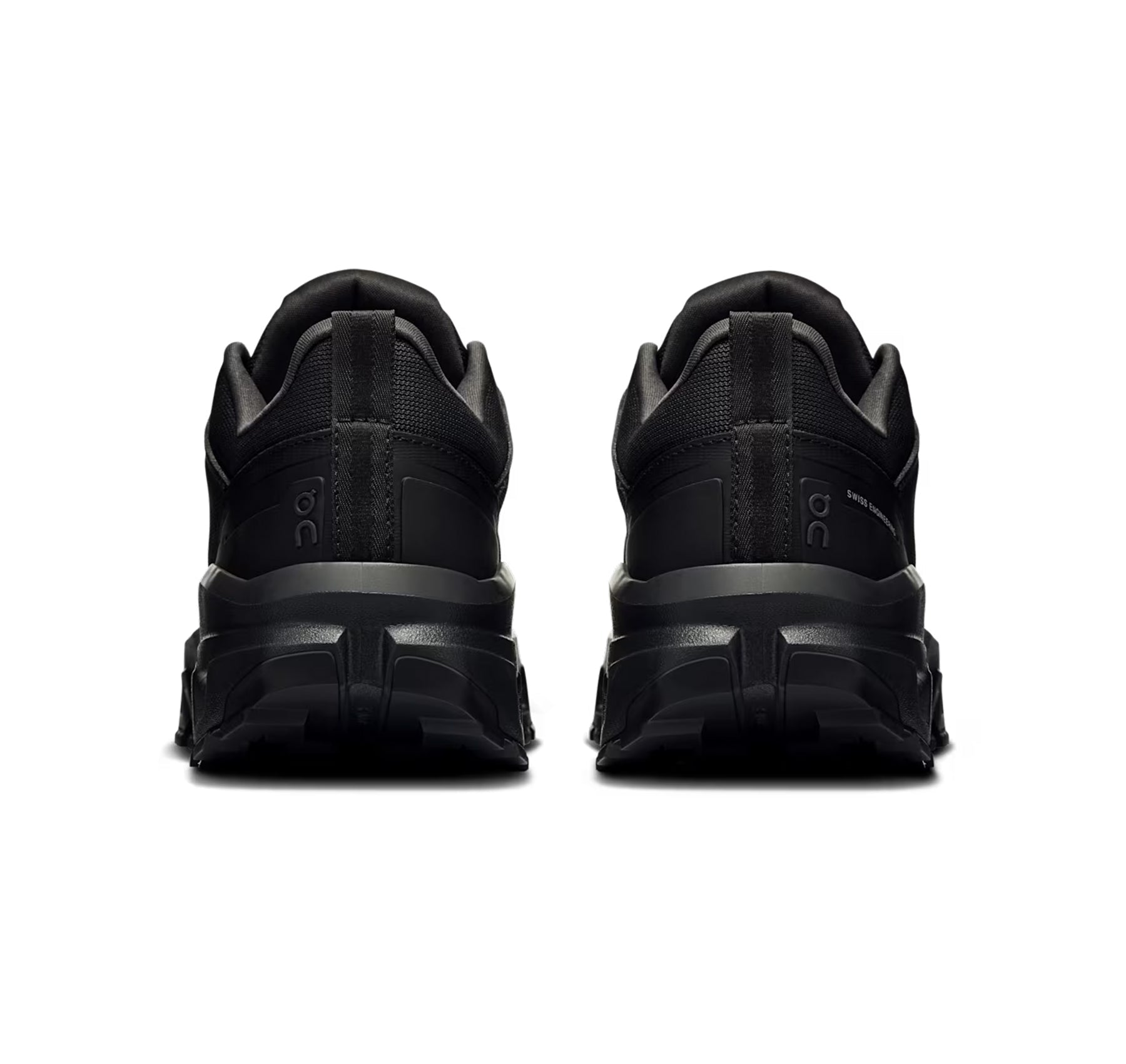 On Women's Cloudrock Low Waterproof Black Hiking Shoes
