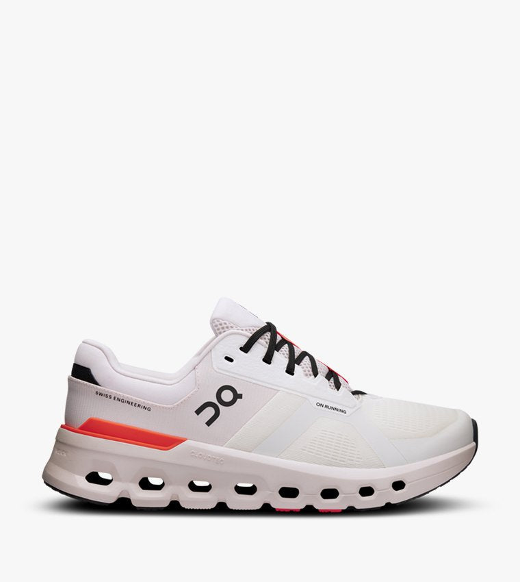 On Cloudrunner 2 White Sand Running Shoes