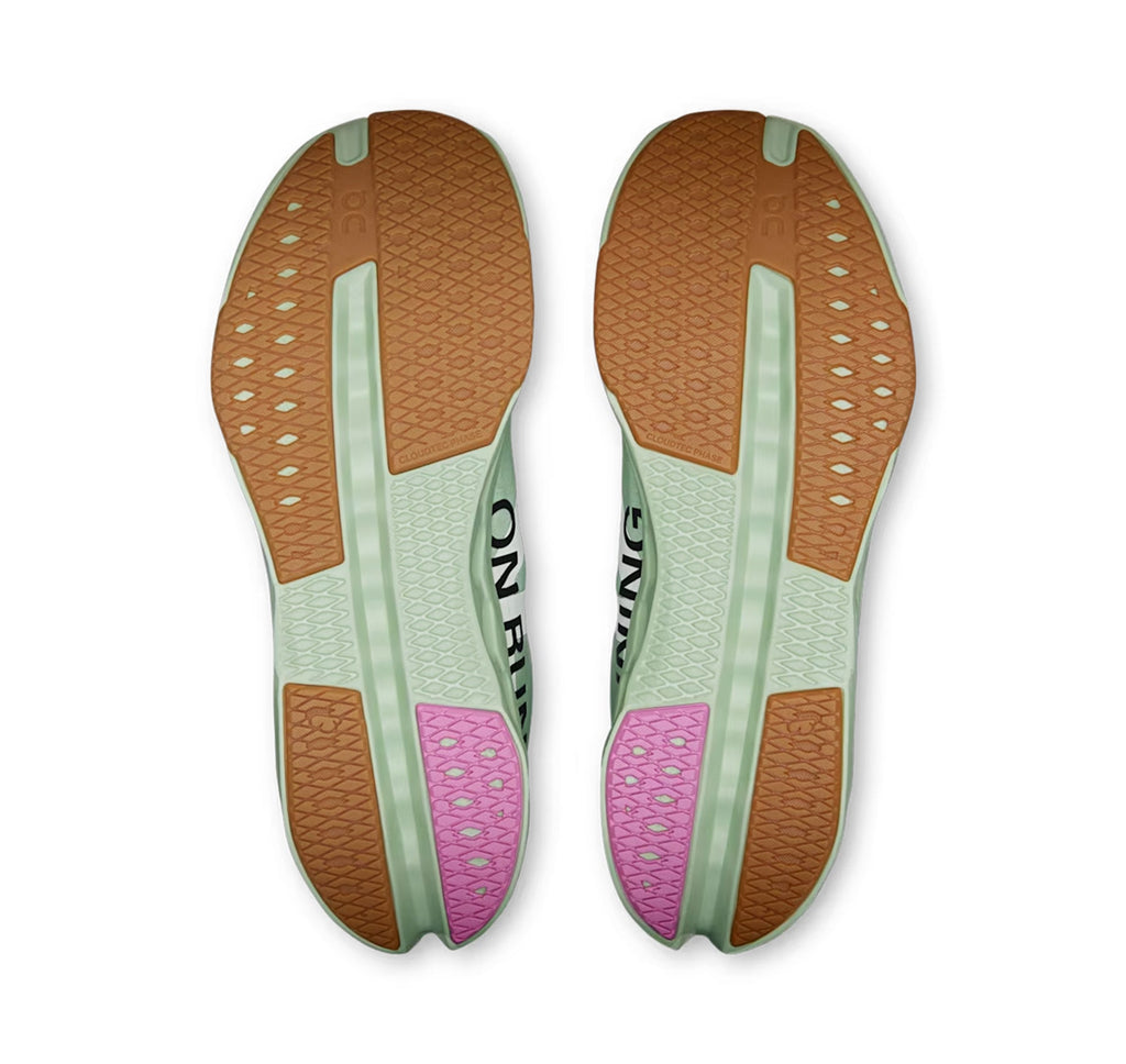 On Women's Cloudsurfer Next Z5 Mineral/Almond Running Shoes