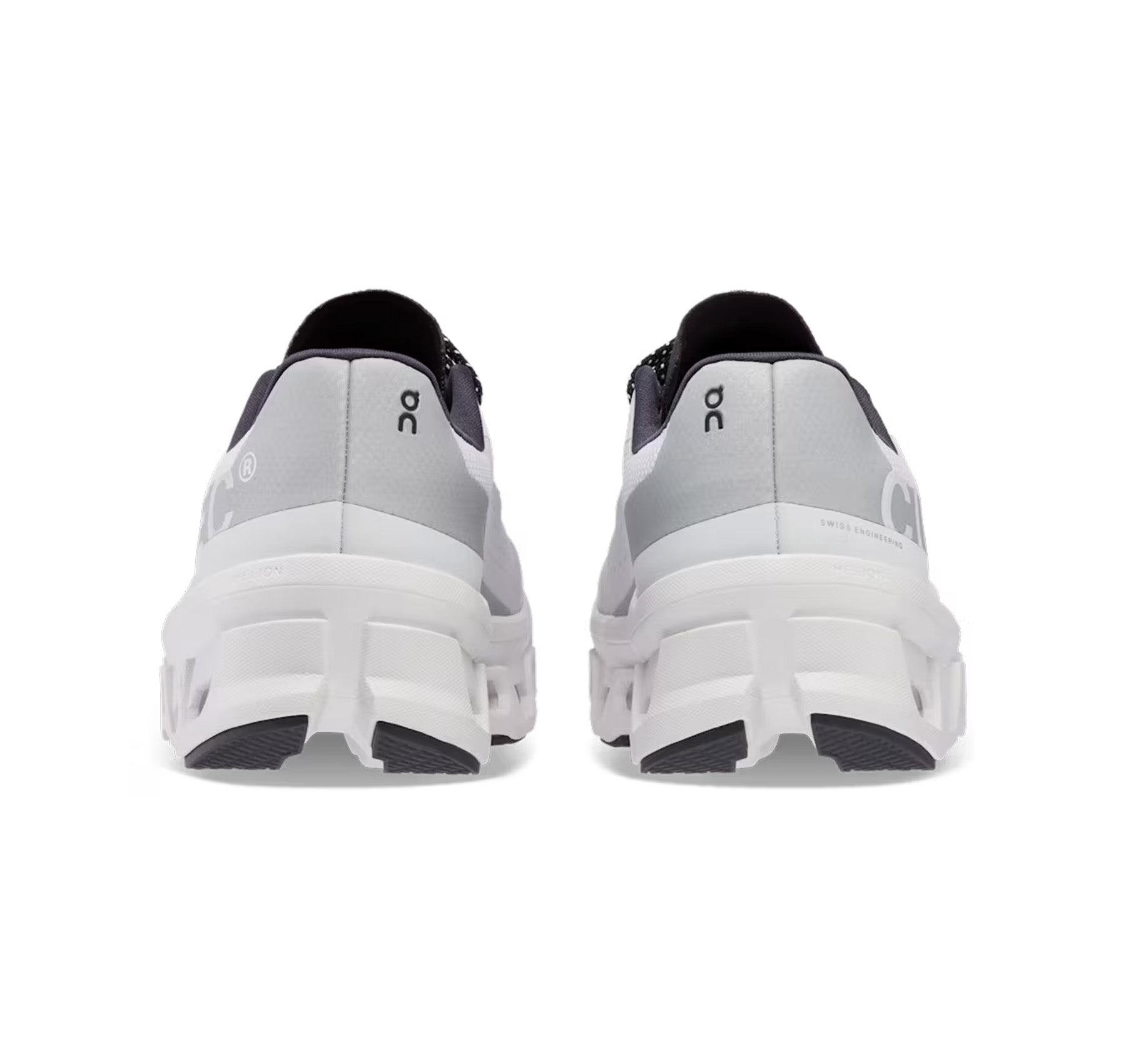 On Women's Cloudmonster All White Running Shoes