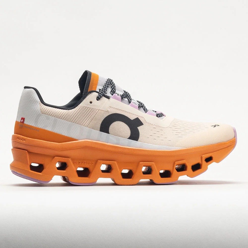 On Cloudmonster 2 Fawn/Turmeric Running Shoes