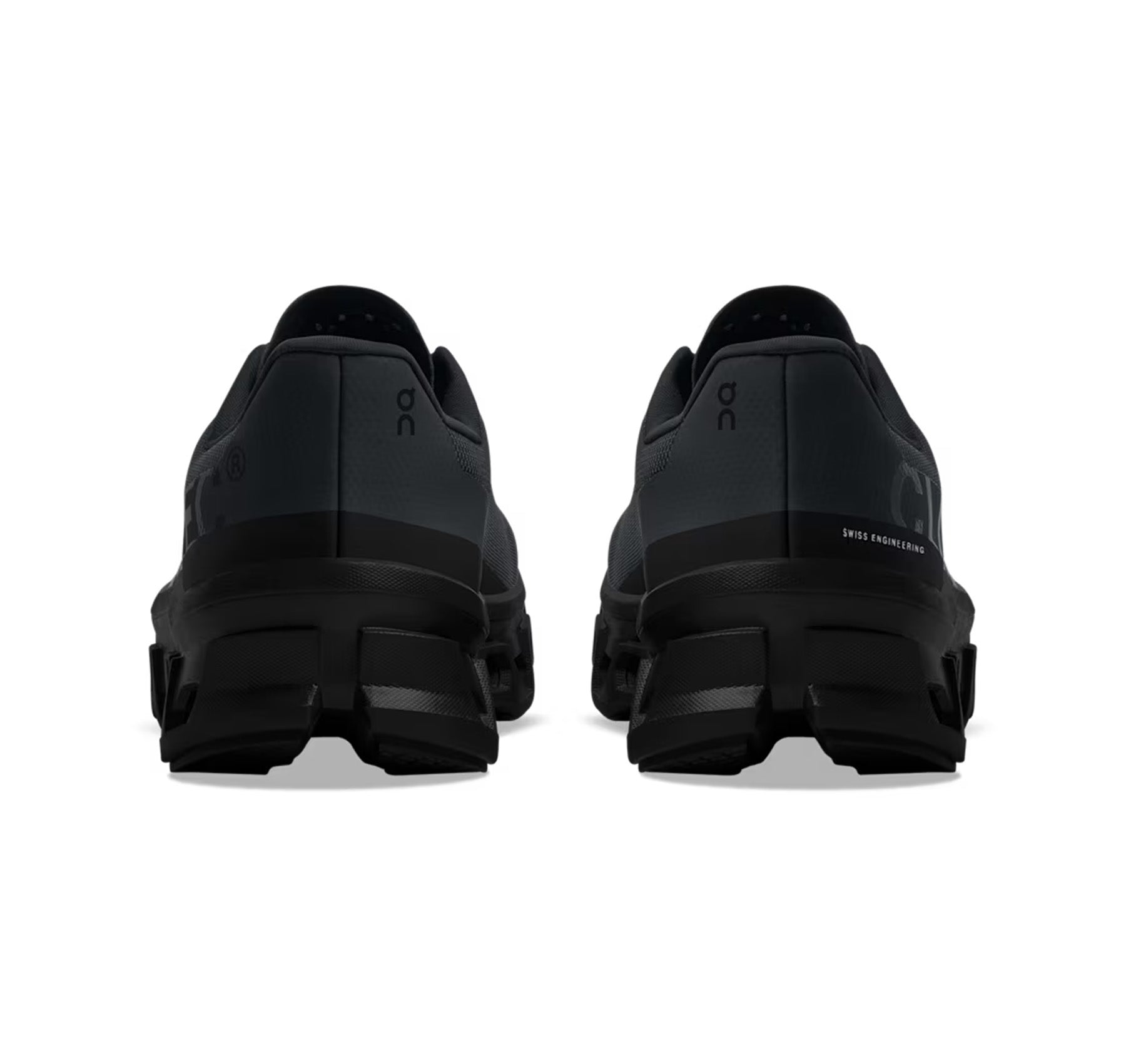 On Men's Cloudmonster All Black Running Shoes