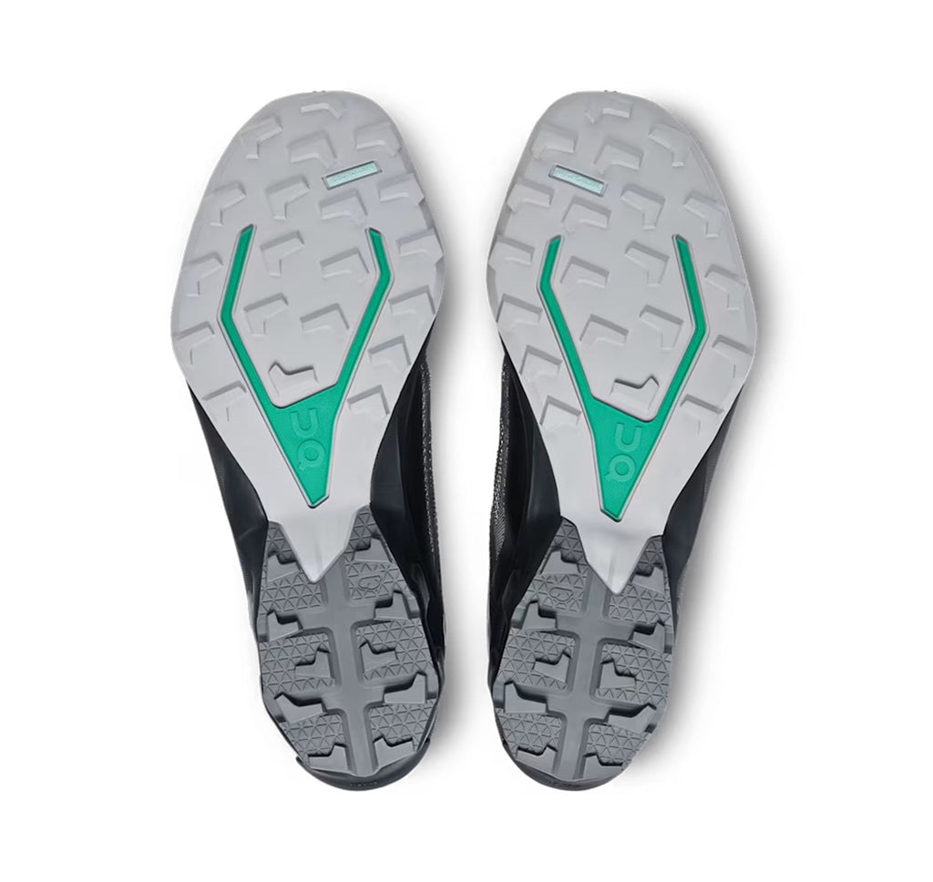 On Women's Cloudventure Peak 3 Black/Glacier Trail Running Shoes