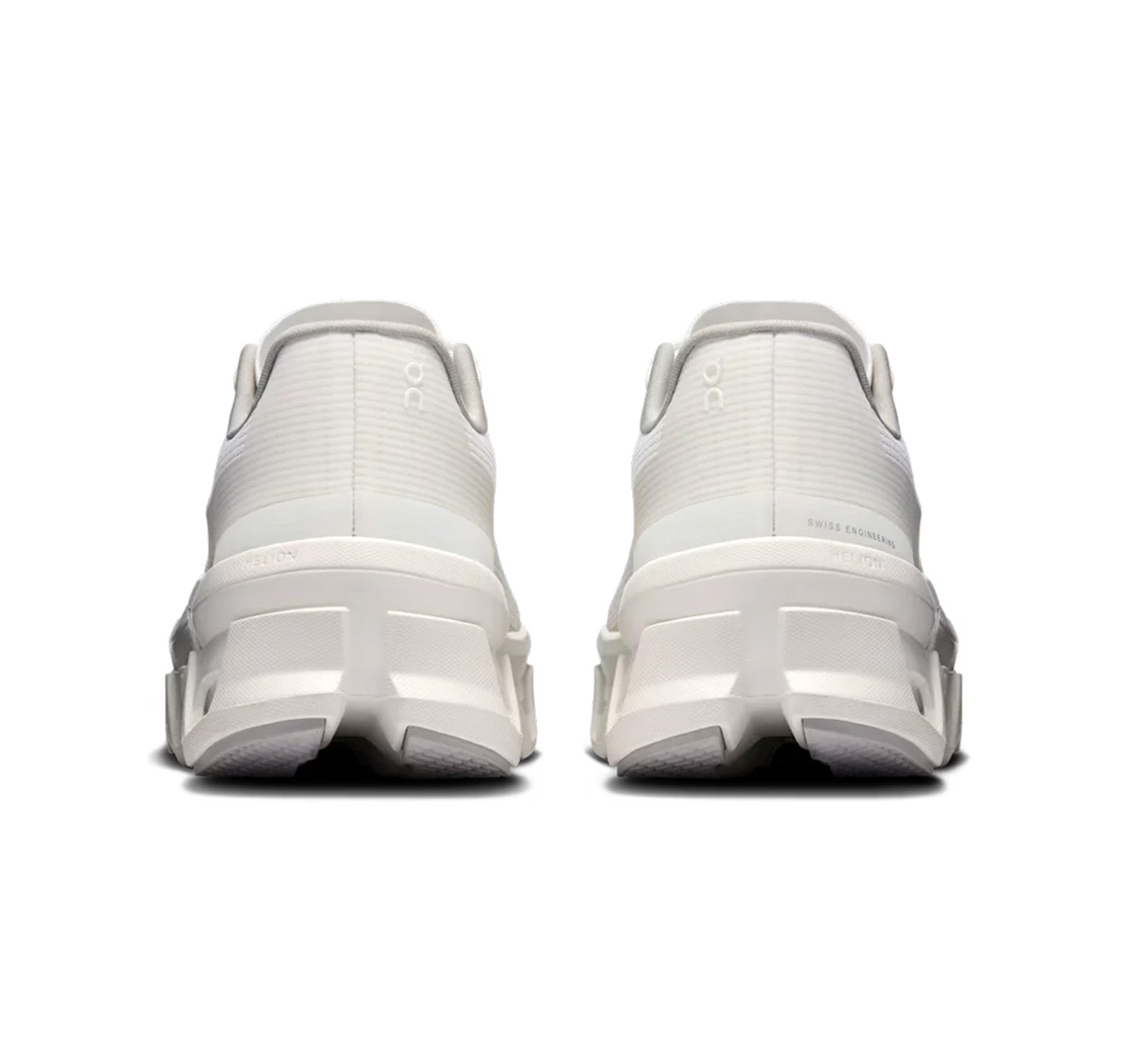 On Men's Cloudmonster Void White Running Shoes