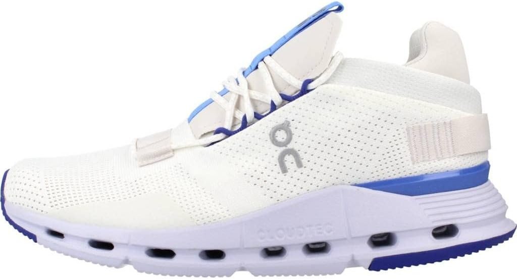 On Cloudnova Undyed White Lifestyle Sneakers