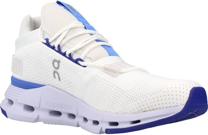 On Cloudnova Undyed White Lifestyle Sneakers