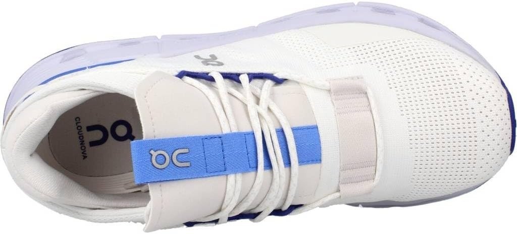 On Cloudnova Undyed White Lifestyle Sneakers