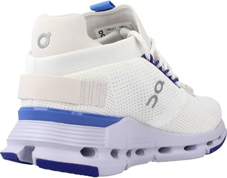 On Cloudnova Undyed White Lifestyle Sneakers