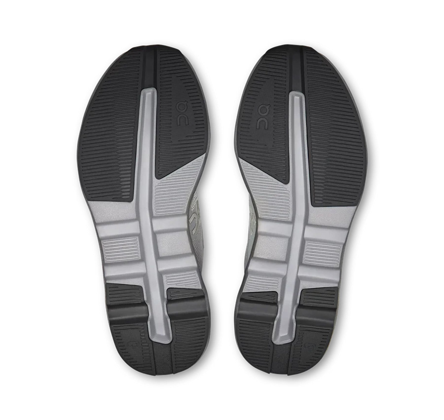 On Men's Cloudzone Alloy/Rock Lifestyle Sneakers