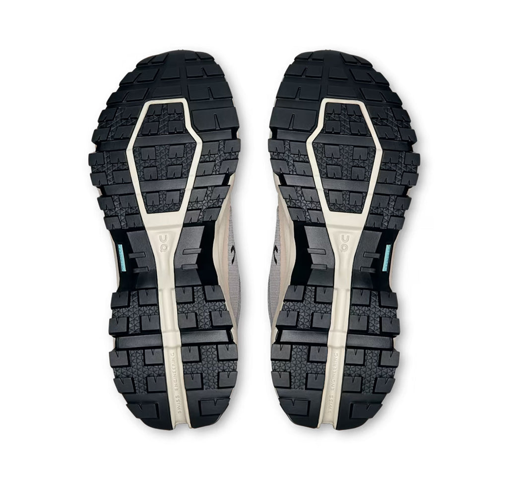 On Women's Cloudrock Low Waterproof Alloy/Ice Hiking Shoes