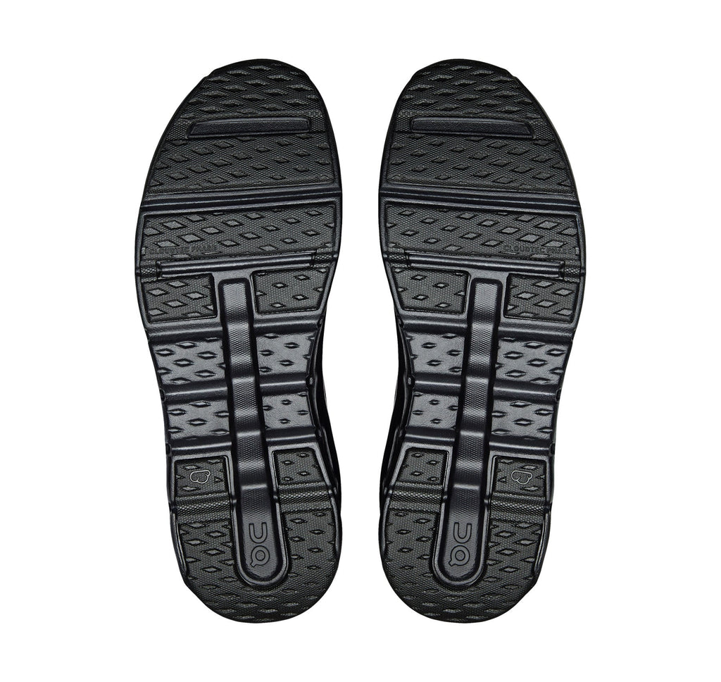 On Big Kids' Cloudleap Black Athletic Shoes