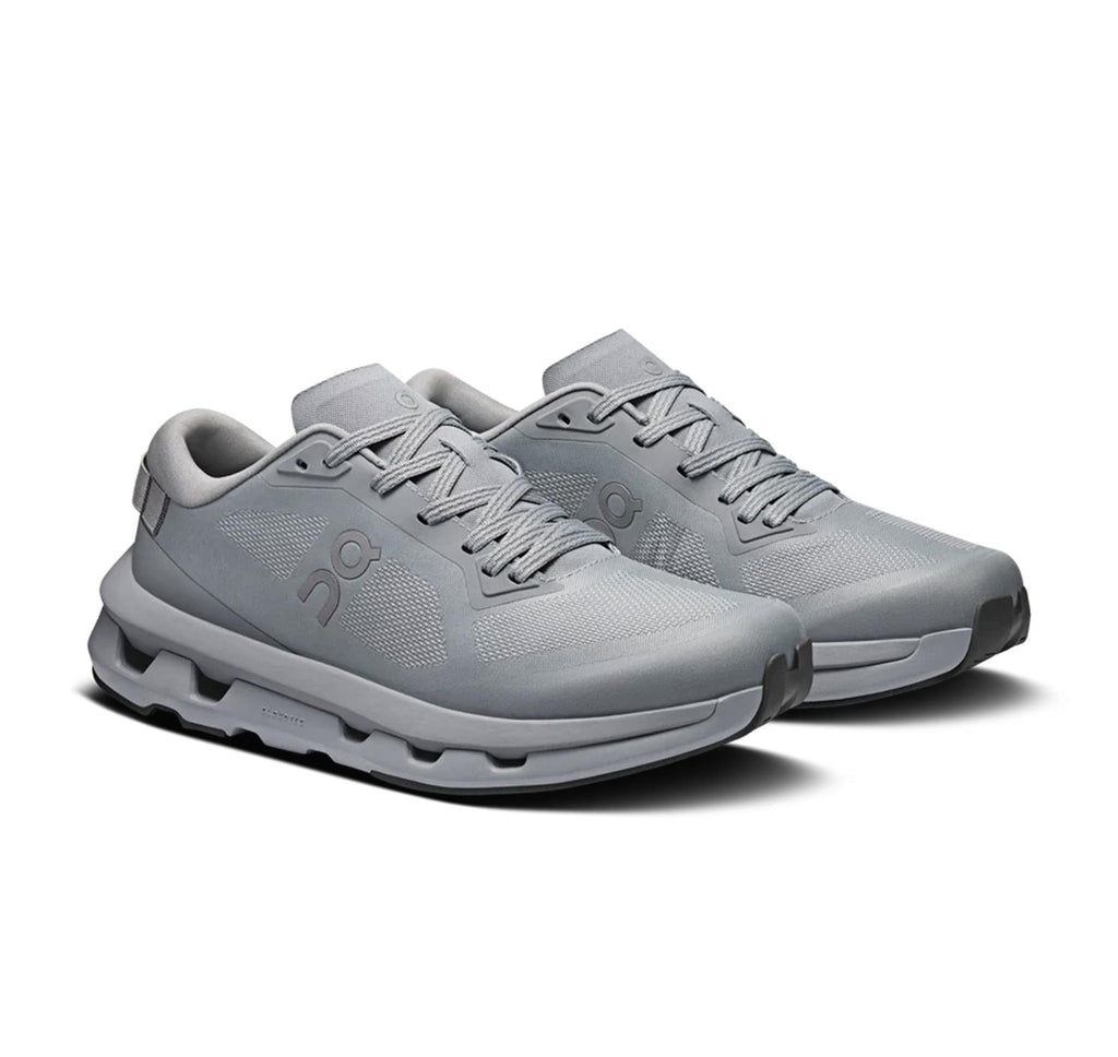 On Men's Cloudzone Alloy/Rock Lifestyle Sneakers