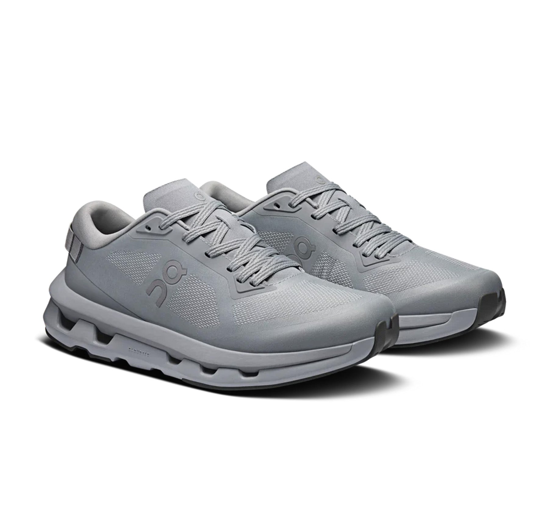 On Men's Cloudzone Alloy/Rock Lifestyle Sneakers
