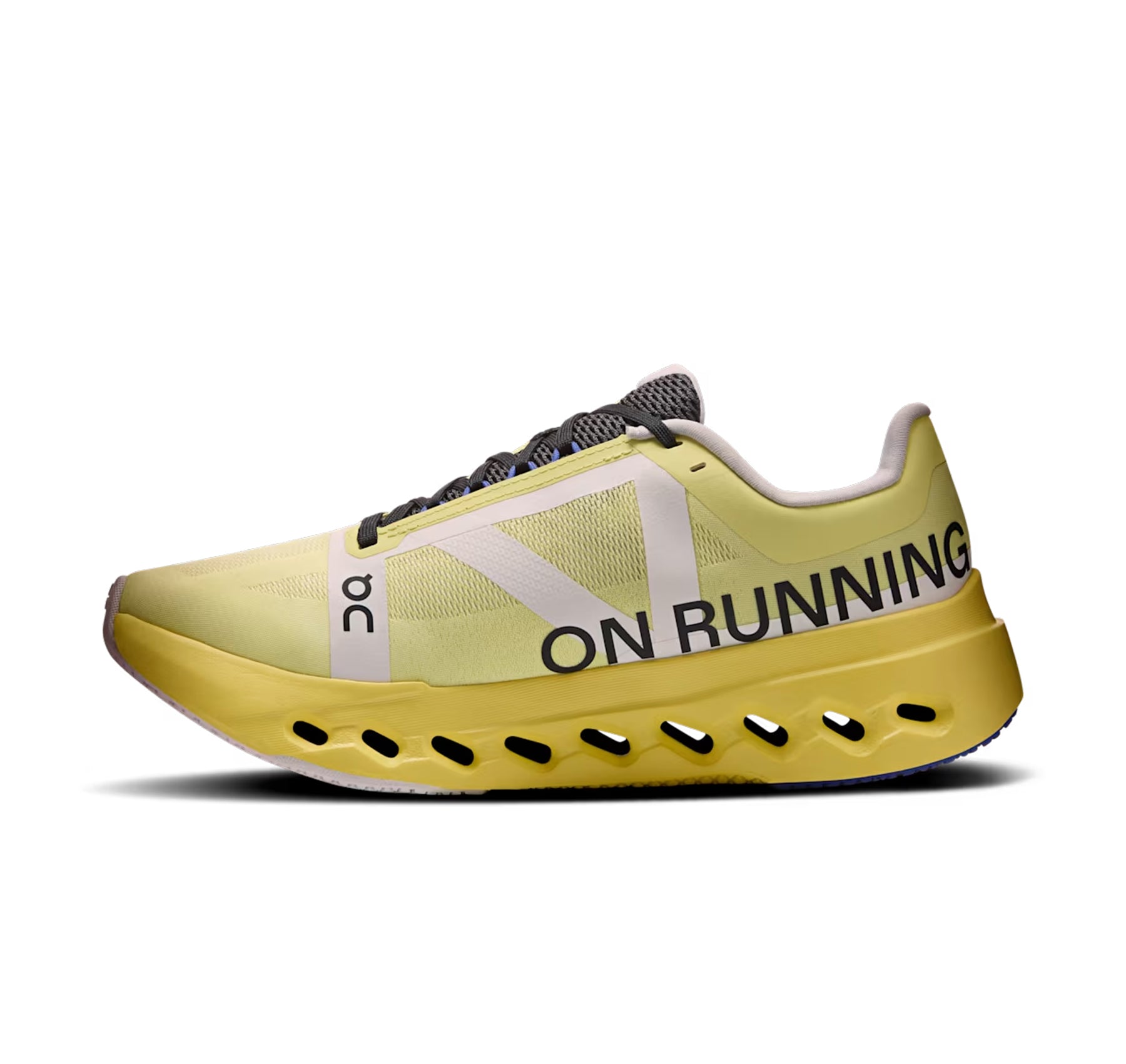 On Women's Cloudsurfer Next Z5 Limelight/White Running Shoes