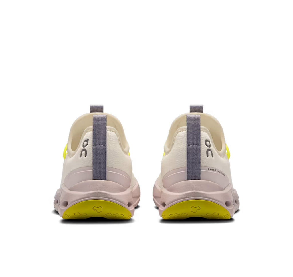 On Little Kids' Cloudleap Ivory/Orchid Athletic Shoes