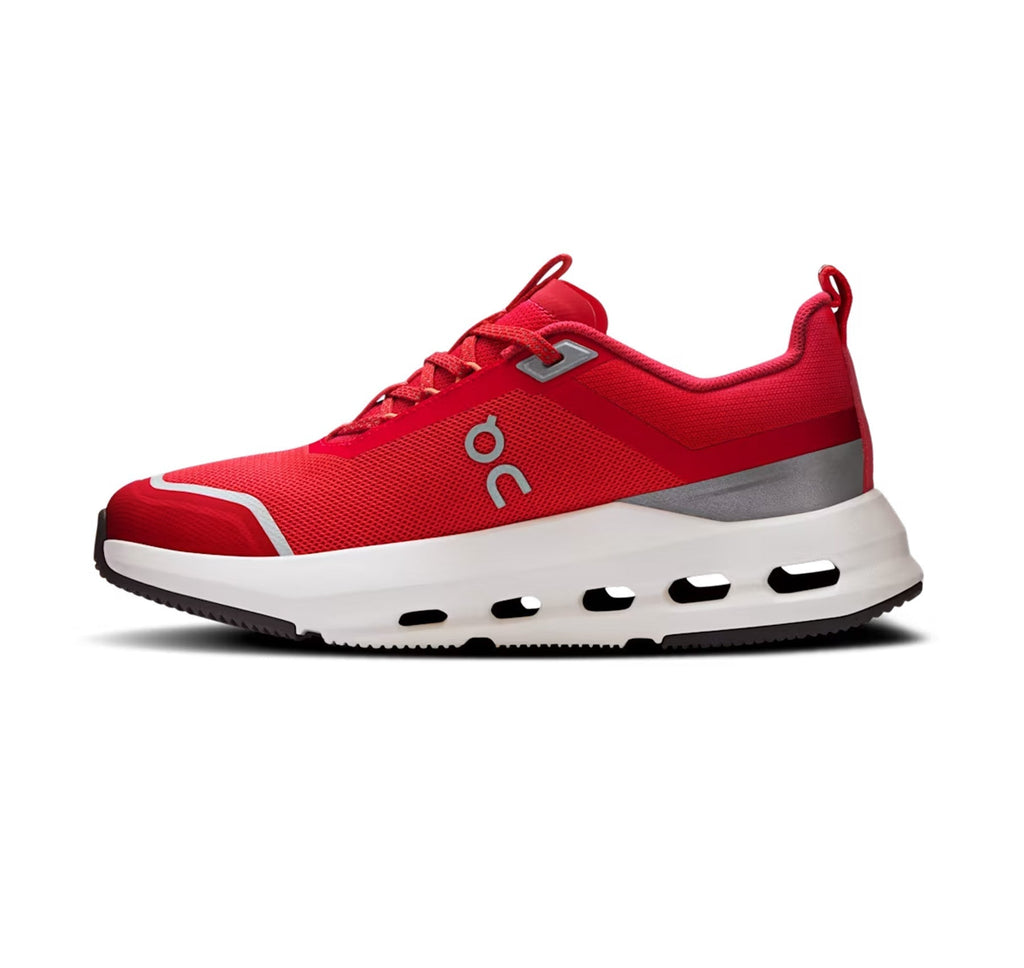 On Big Kids' Cloudnova Red/Terra Athletic Shoes