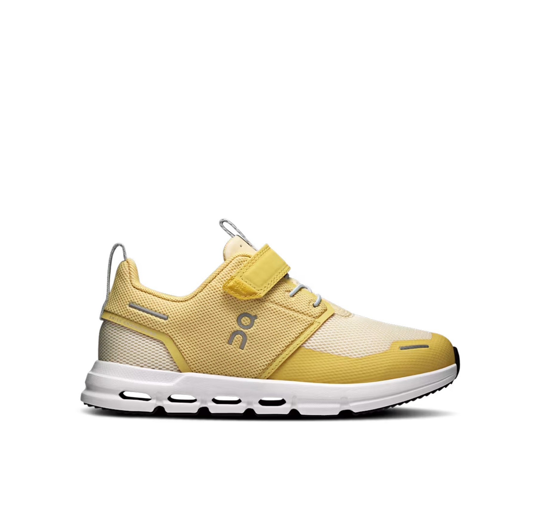 On Little Kids' Cloud Play Citrine/White Athletic Shoes