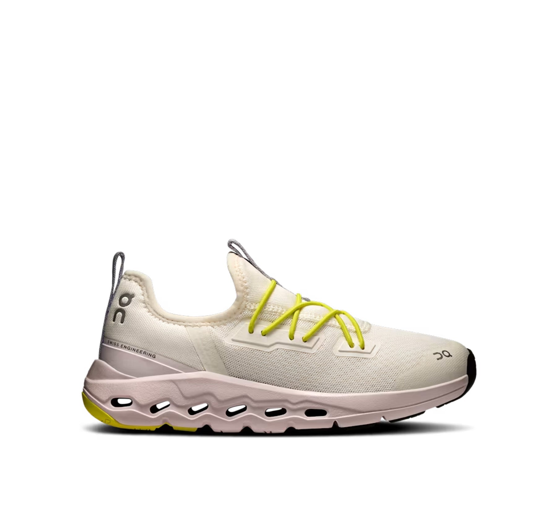 On Little Kids' Cloudleap Ivory/Orchid Athletic Shoes