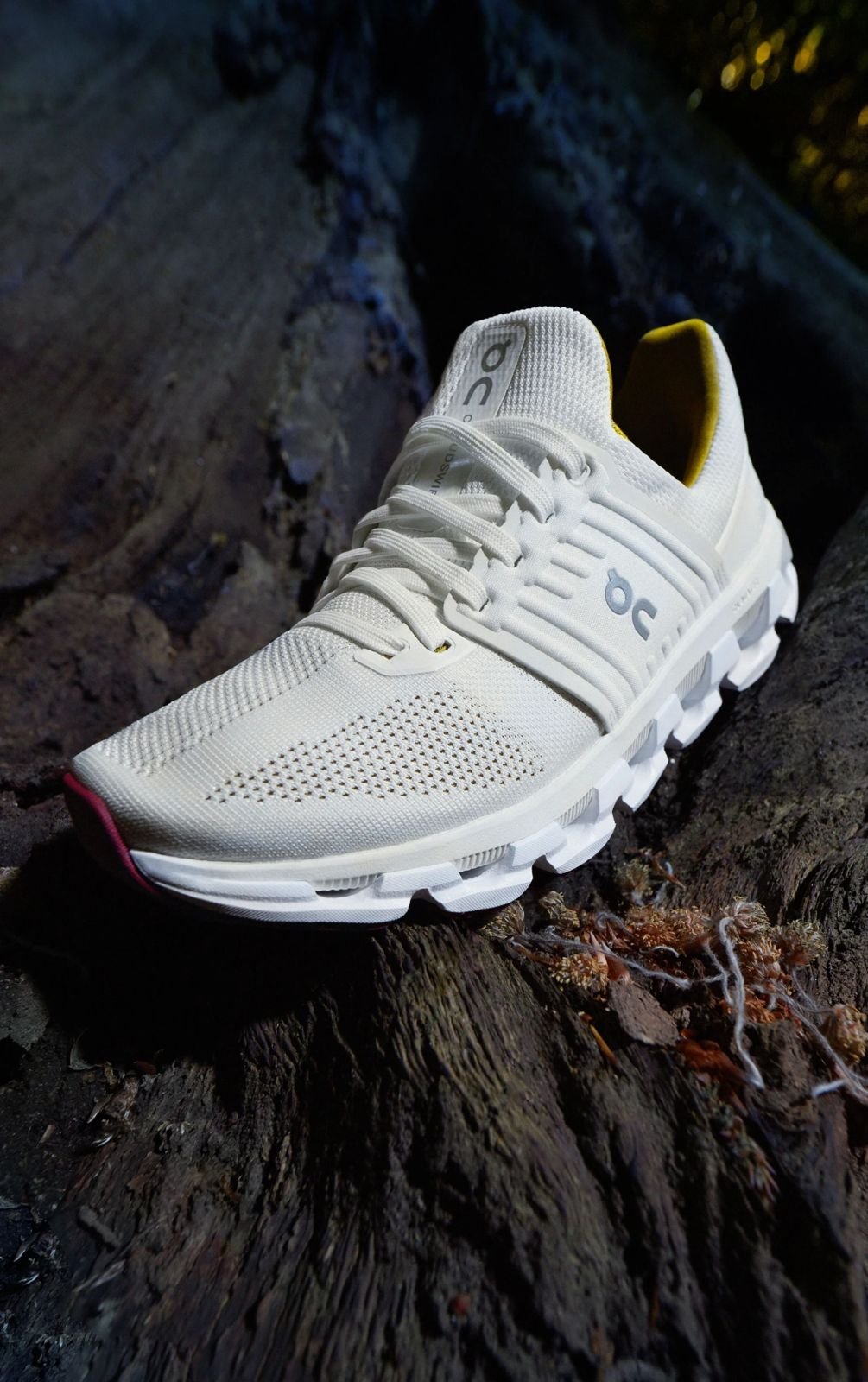 On Cloudswift Suma Undyed White Ivory Running Shoes