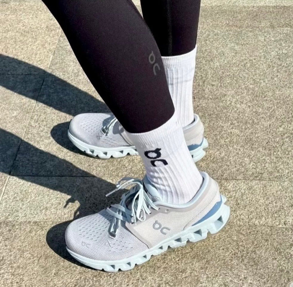 On Cloud X 4 Silver Chambray Training Shoes
