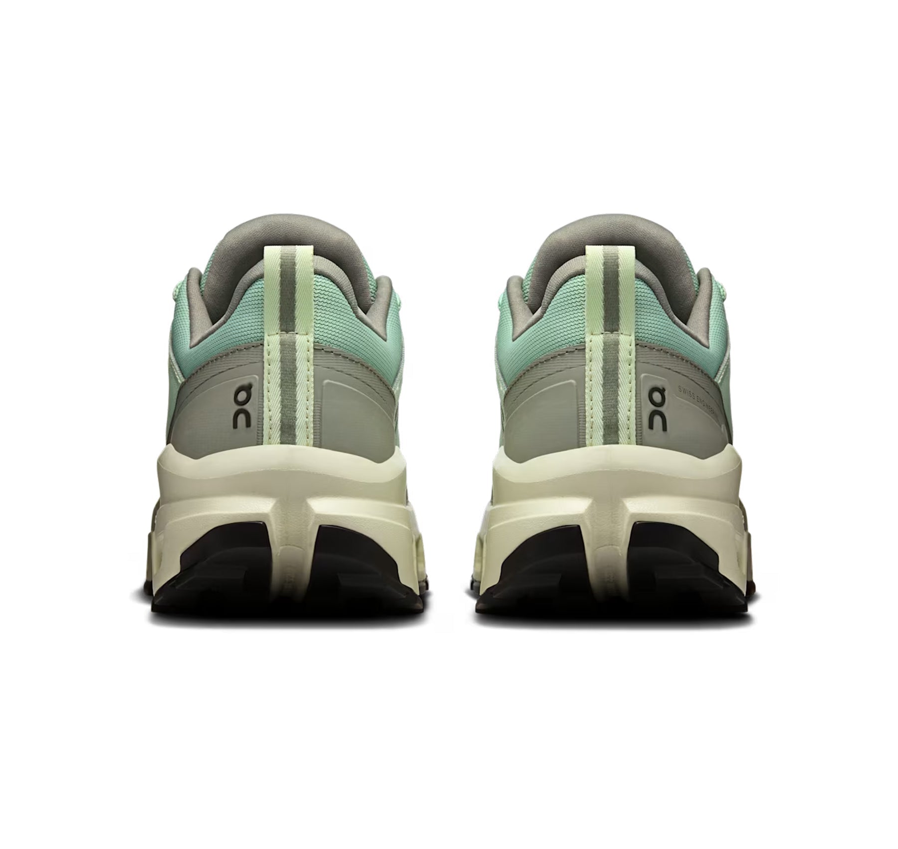 On Women's Cloudrock Low Waterproof Mineral/Aloe Hiking Shoes