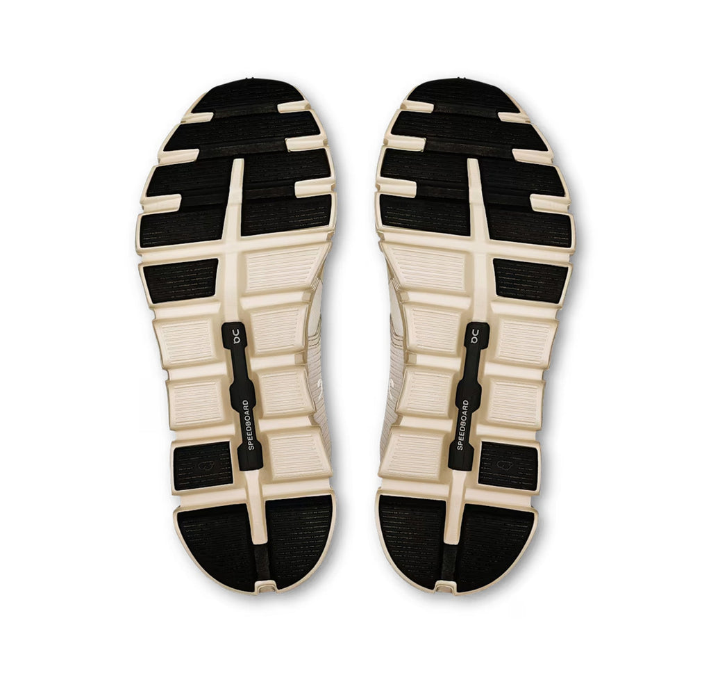 On Women's Cloud 6 Waterproof Pearl/Cream Lifestyle Sneakers