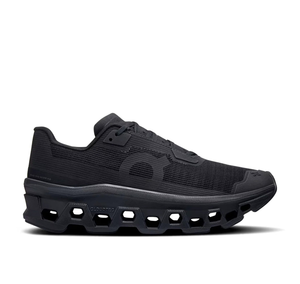 On Men's Cloudmonster Void Black Running Shoes