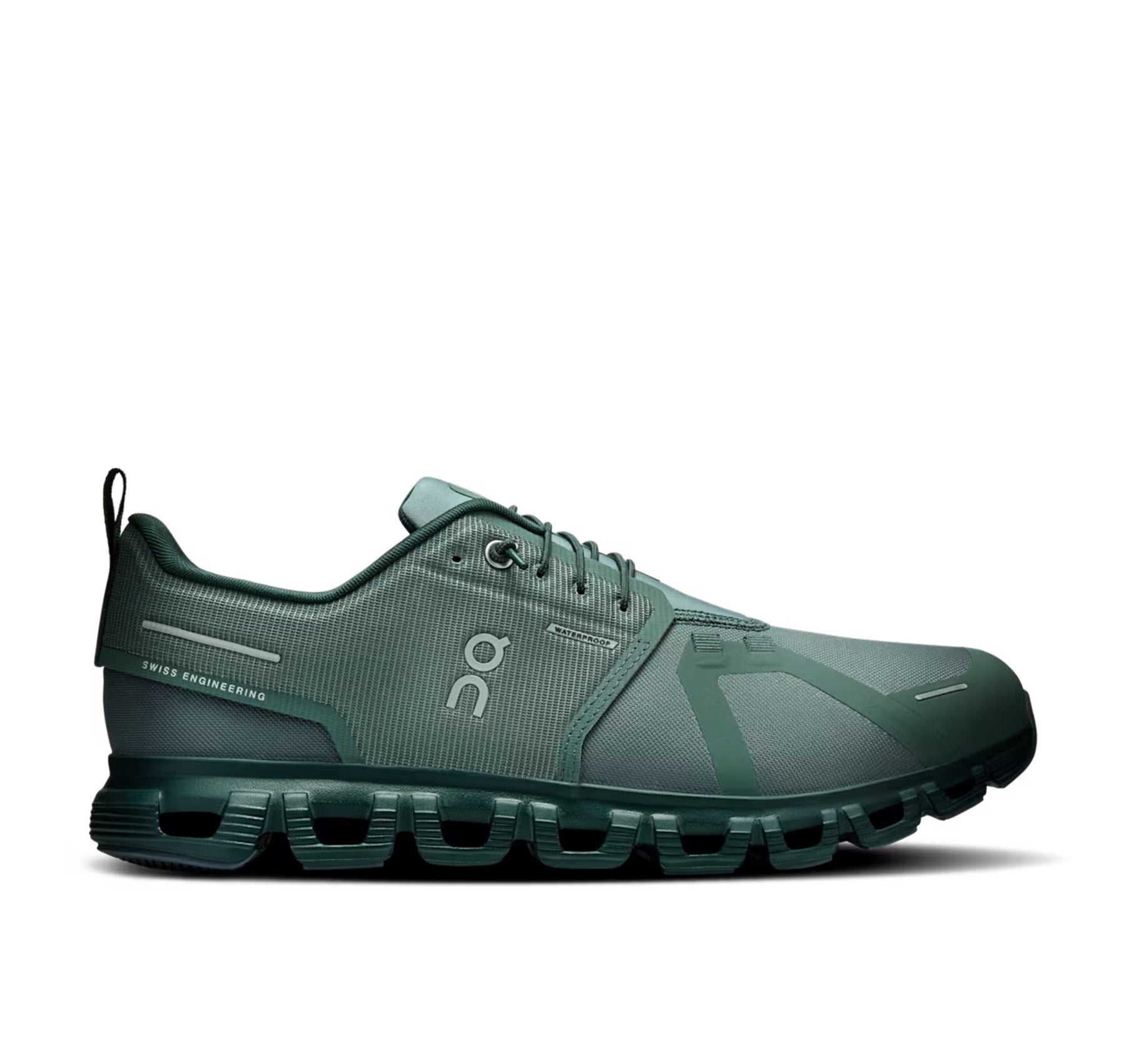 On Men's Cloud 6 Waterproof Olive/Evergreen Lifestyle Sneakers