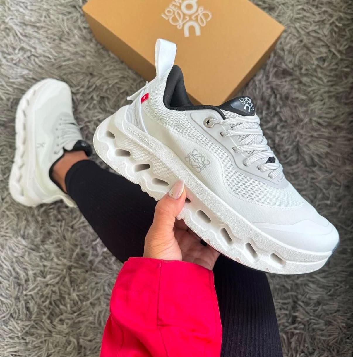 LOEWE x On Cloudtilt 2 Sand White Lifestyle Sneakers