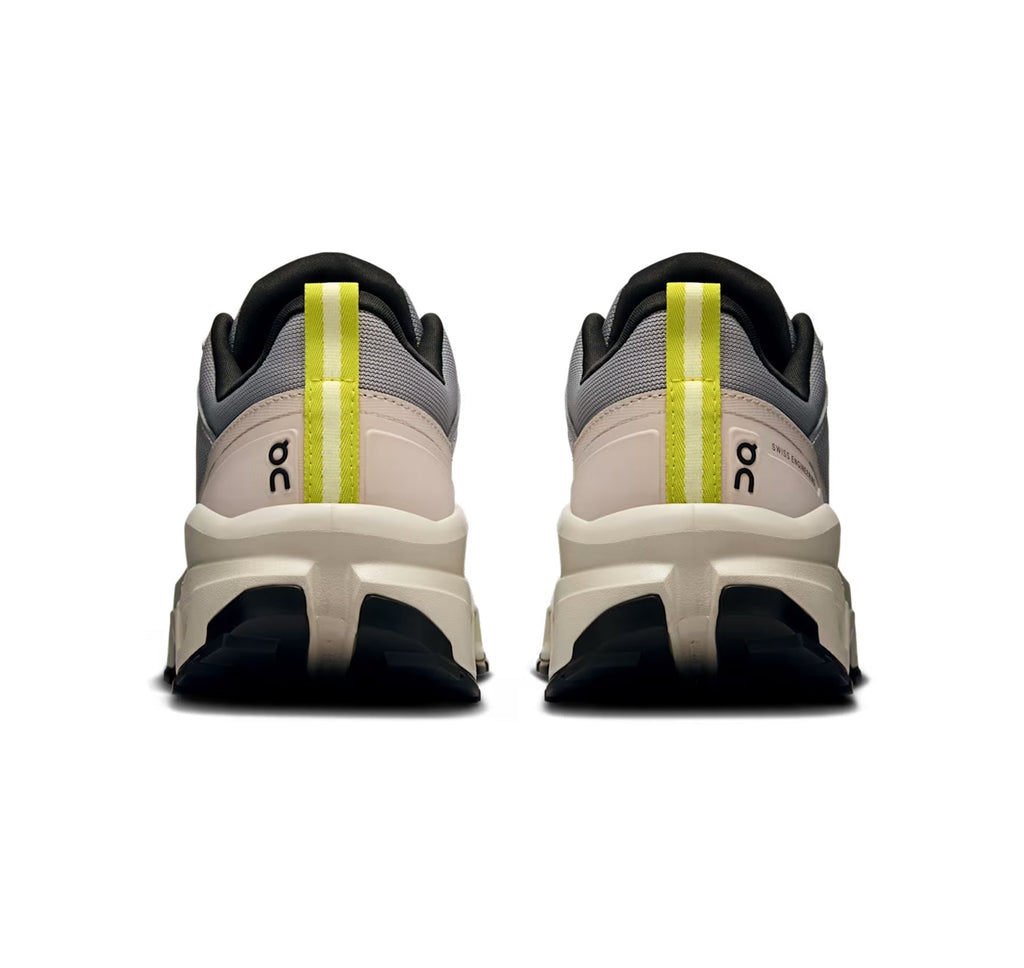 On Women's Cloudrock Low Waterproof Alloy/Ice Hiking Shoes