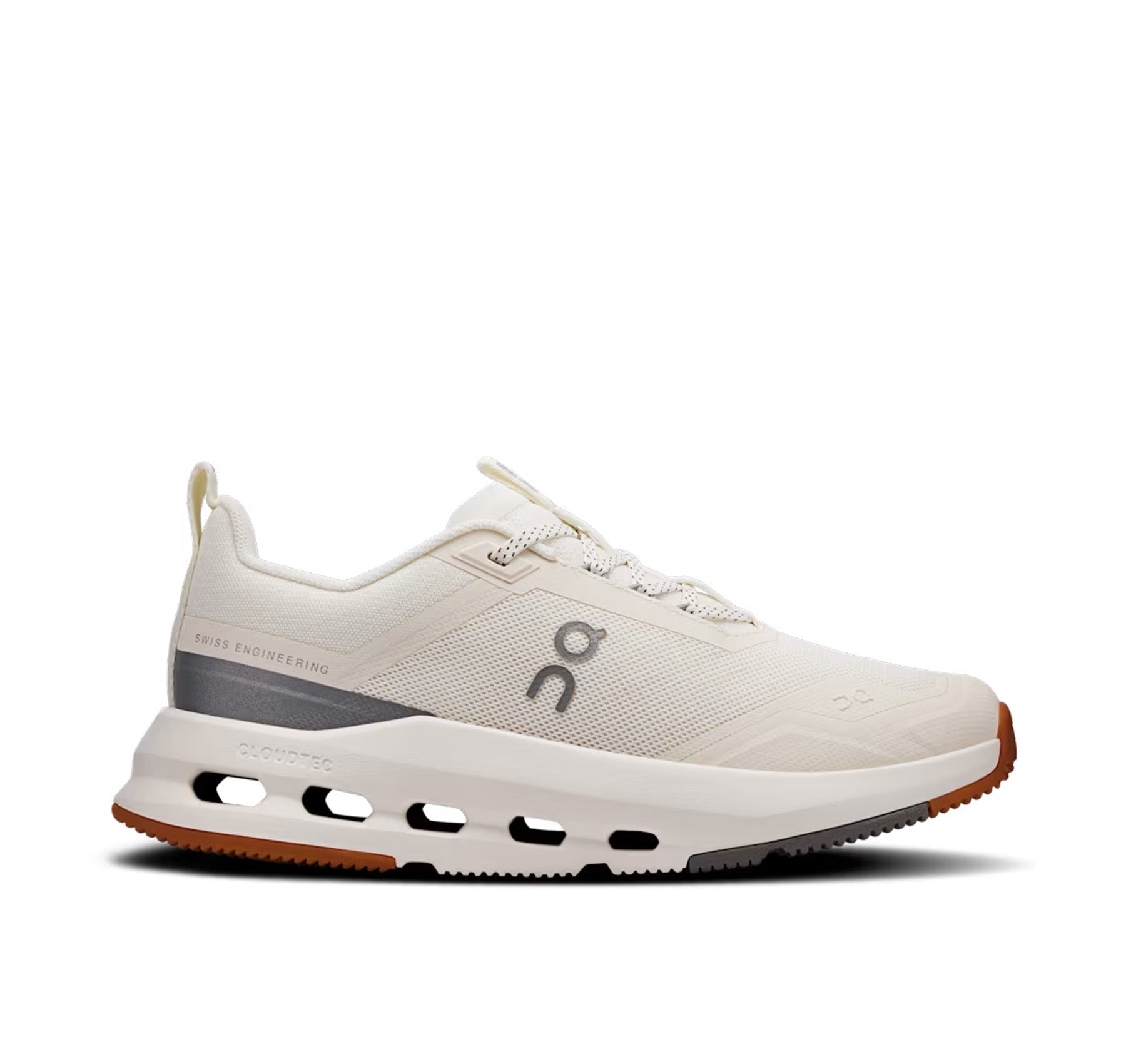 On Big Kids' Cloudnova Ivory/Apollo Athletic Shoes