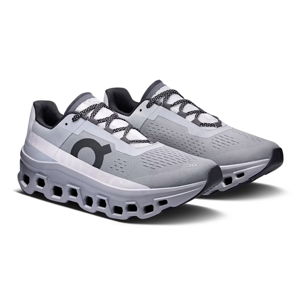 On Men's Cloudmonster Alloy/Silver Running Shoes
