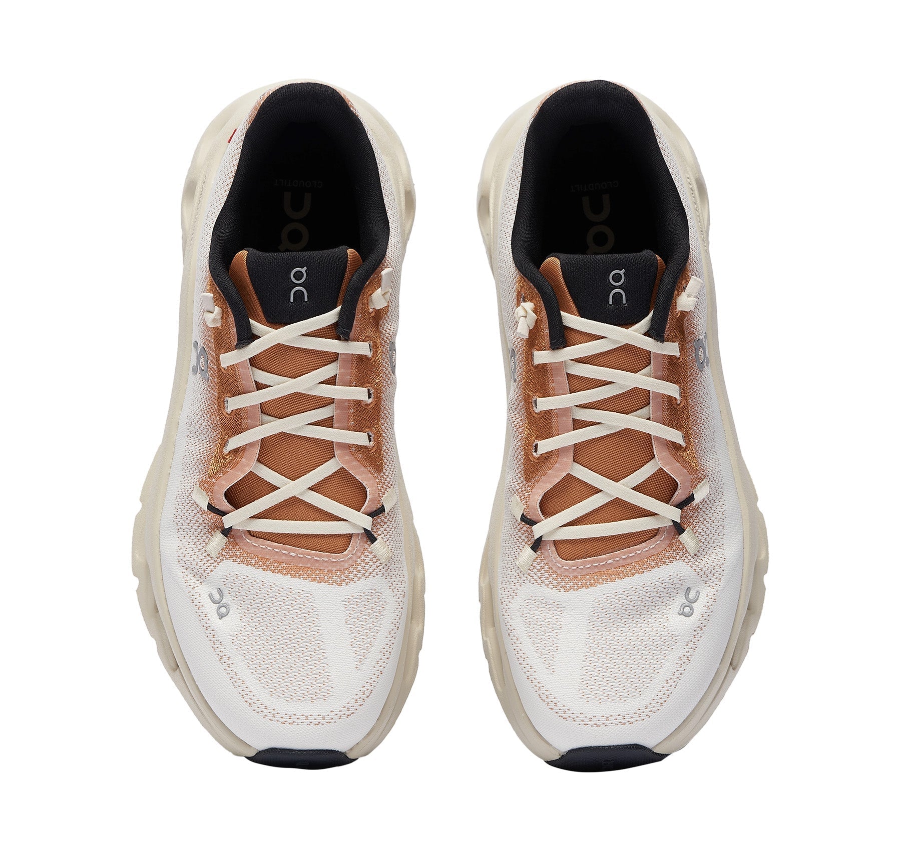 On Women's Cloudtilt Ivory/Almond Lifestyle Sneakers