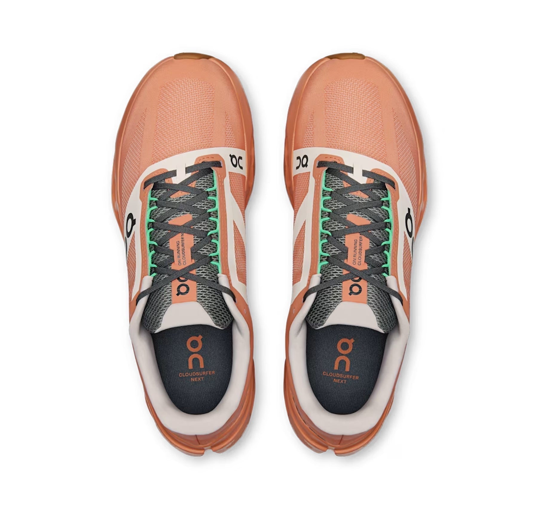 On Women's Cloudsurfer Next Z5 Canyon/White Running Shoes
