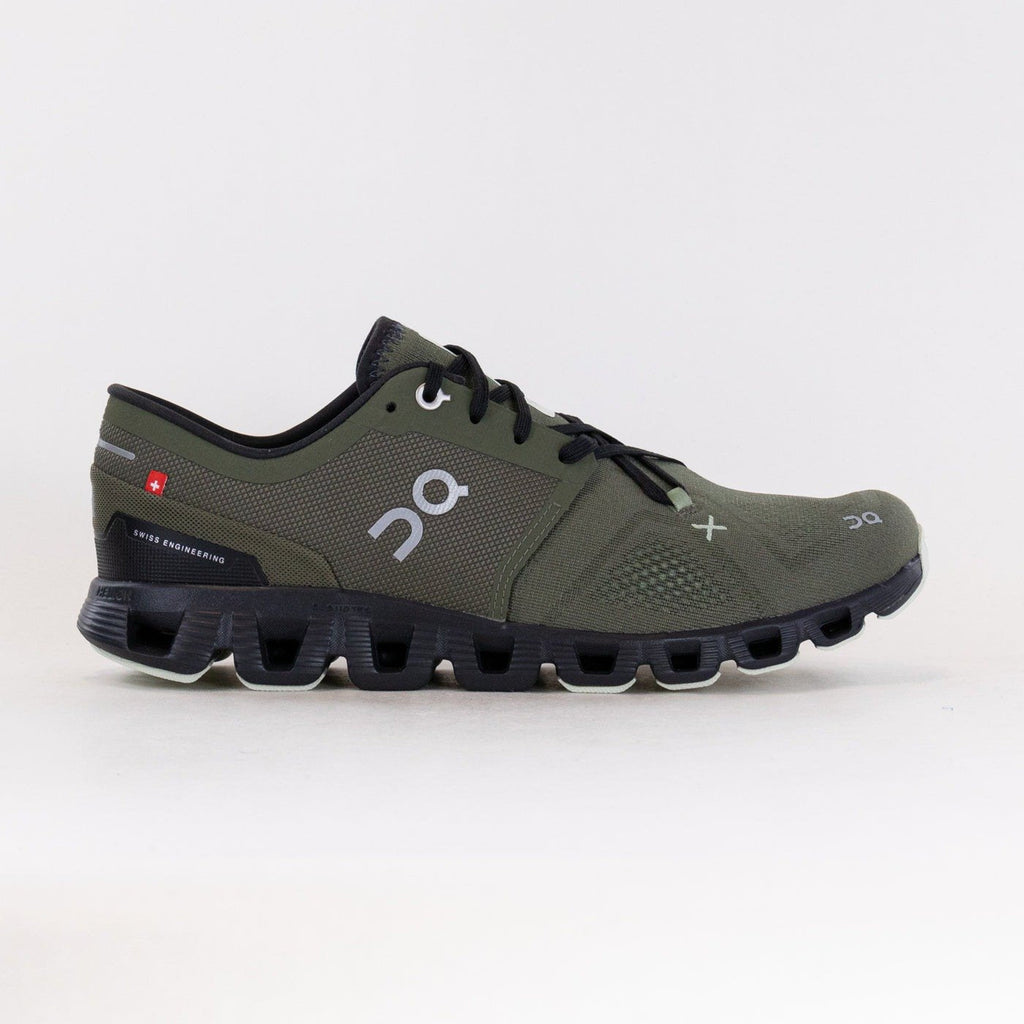 On Cloud X Green Training Shoes
