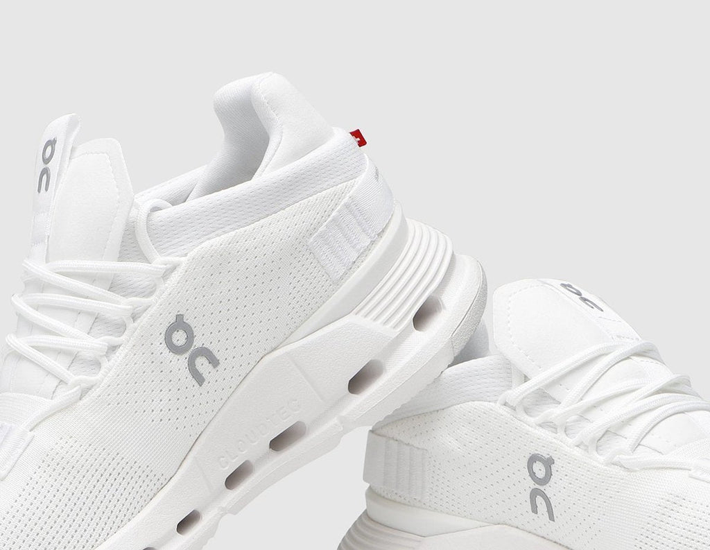 On Cloudnova White Lifestyle Sneakers