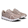 On Cloud 6 Fog White Lifestyle Sneakers