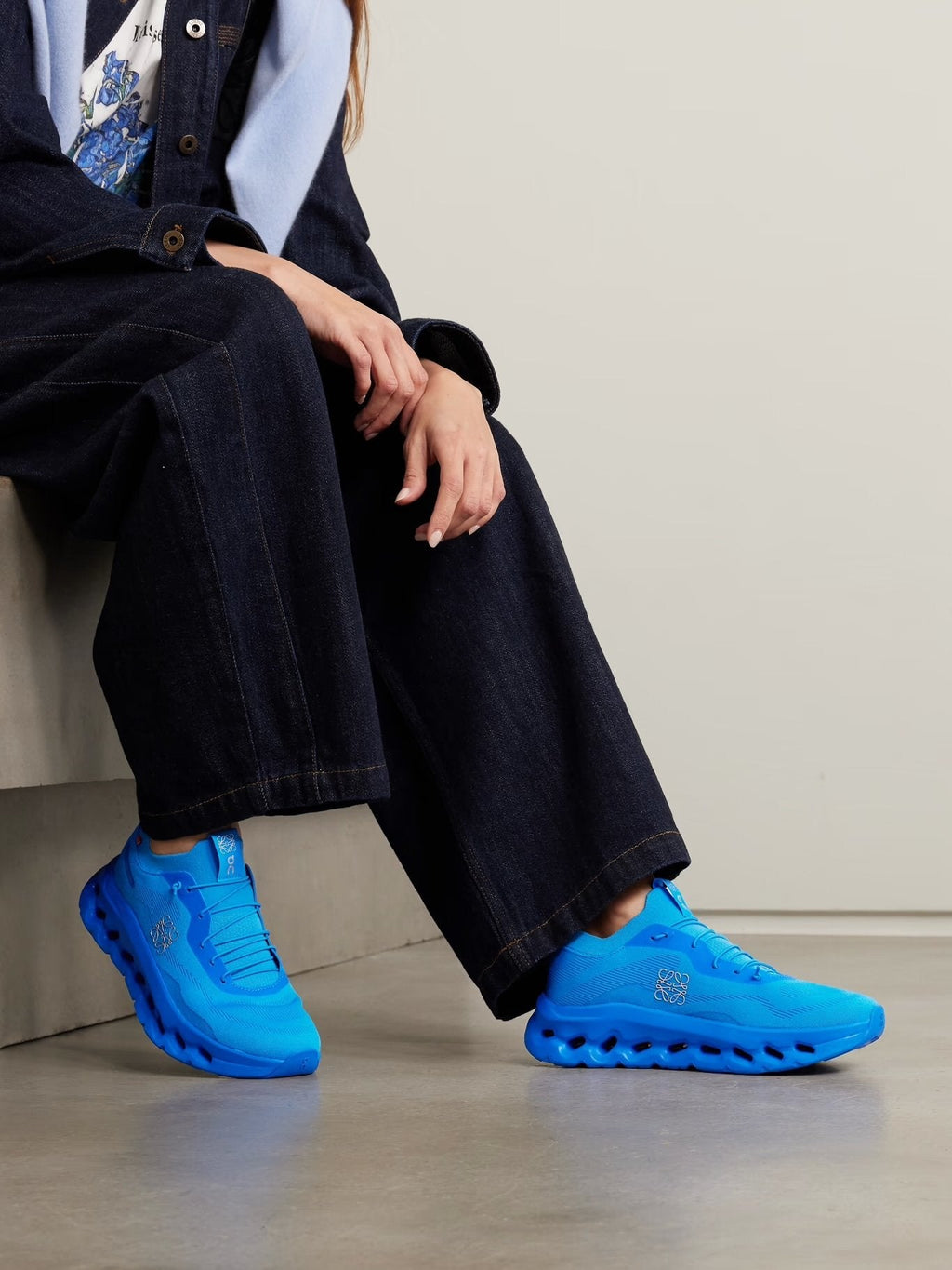 LOEWE x On Cloudtilt Electric Blue Lifestyle Sneakers