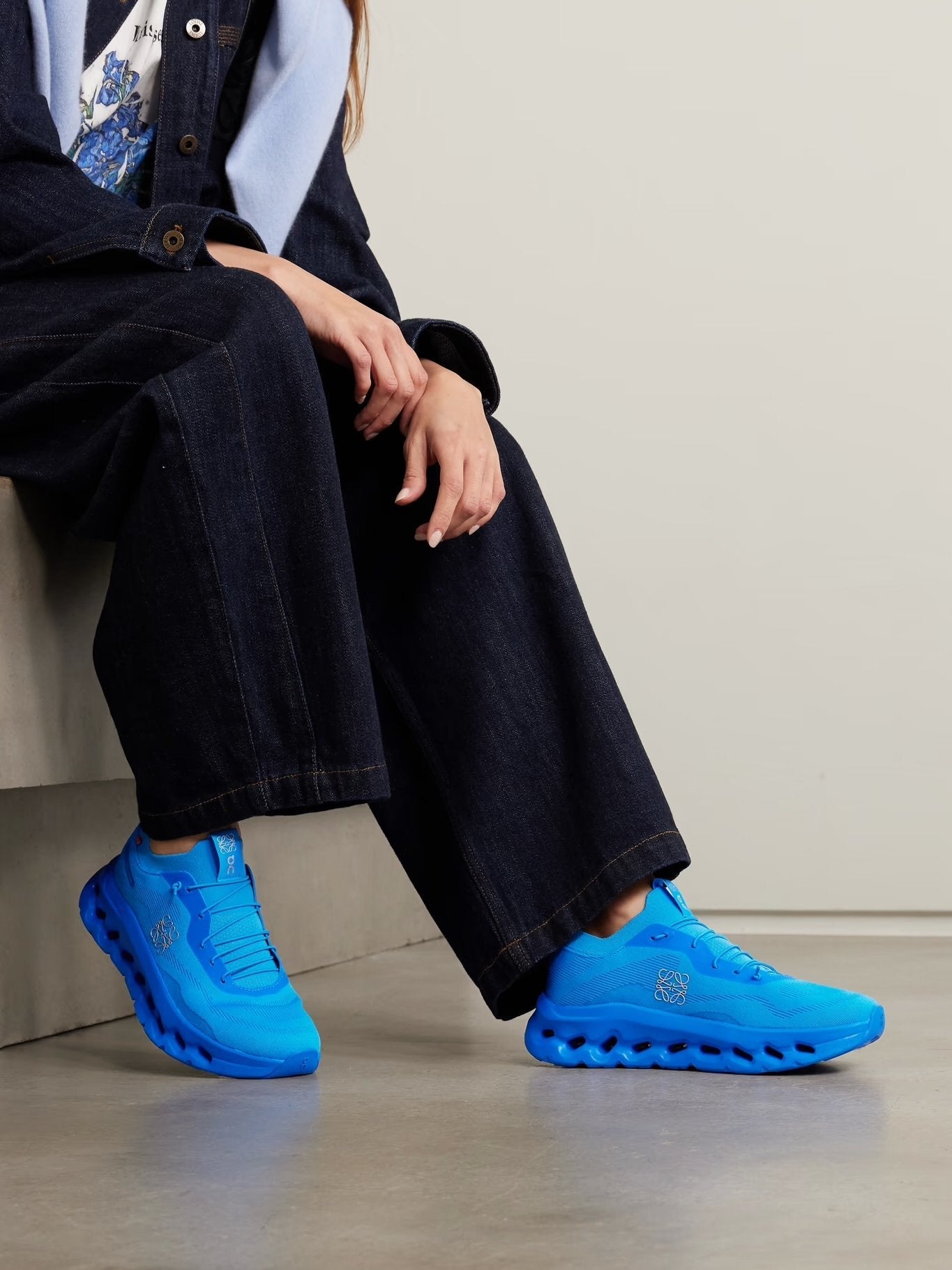 LOEWE x On Cloudtilt Electric Blue Lifestyle Sneakers