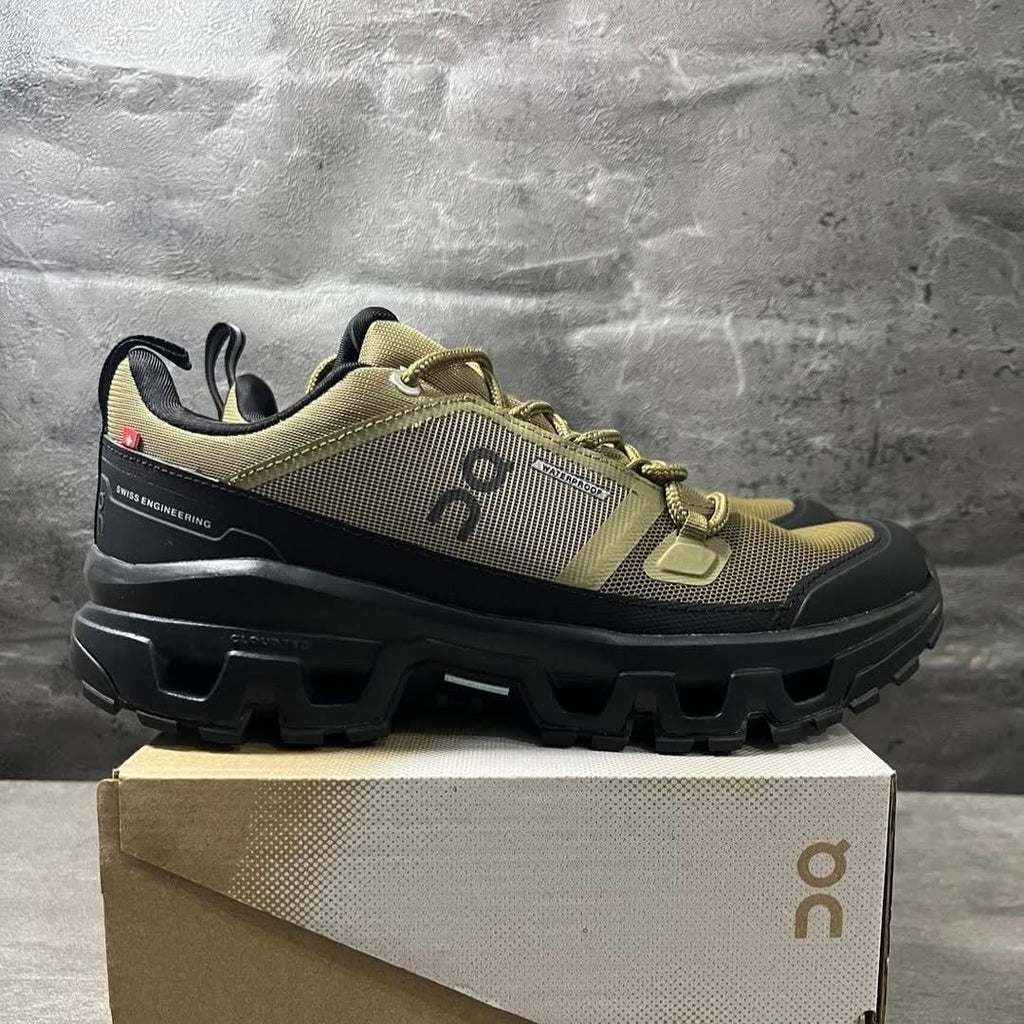On Cloudrock Low Waterproof Brown/Black Hiking Shoes