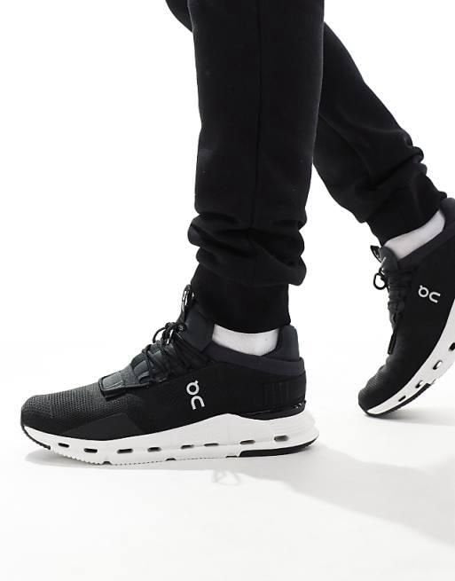 On Cloudnova Phantom White Lifestyle Sneakers