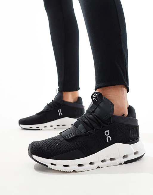 On Cloudnova Phantom White Lifestyle Sneakers